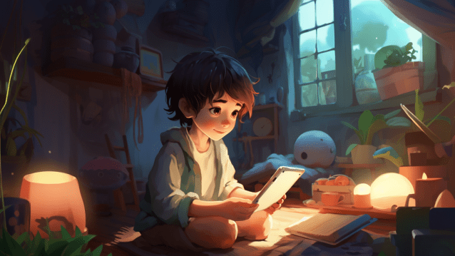 Christian Children and Tablets&nbsp;Devices